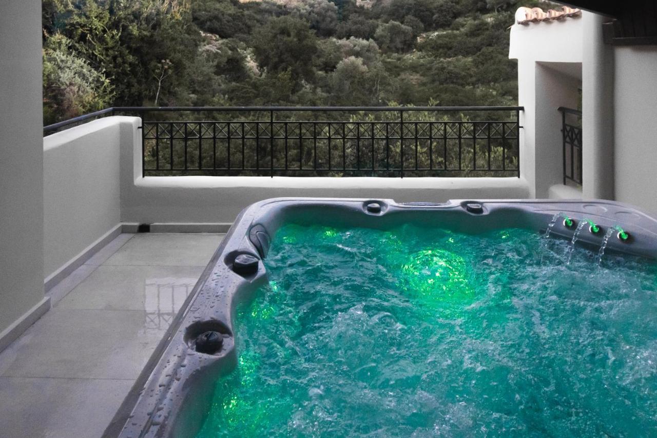 Roussospítion Villa Ventus, 40Sqm Private Pool & Hot Tub! מראה חיצוני תמונה