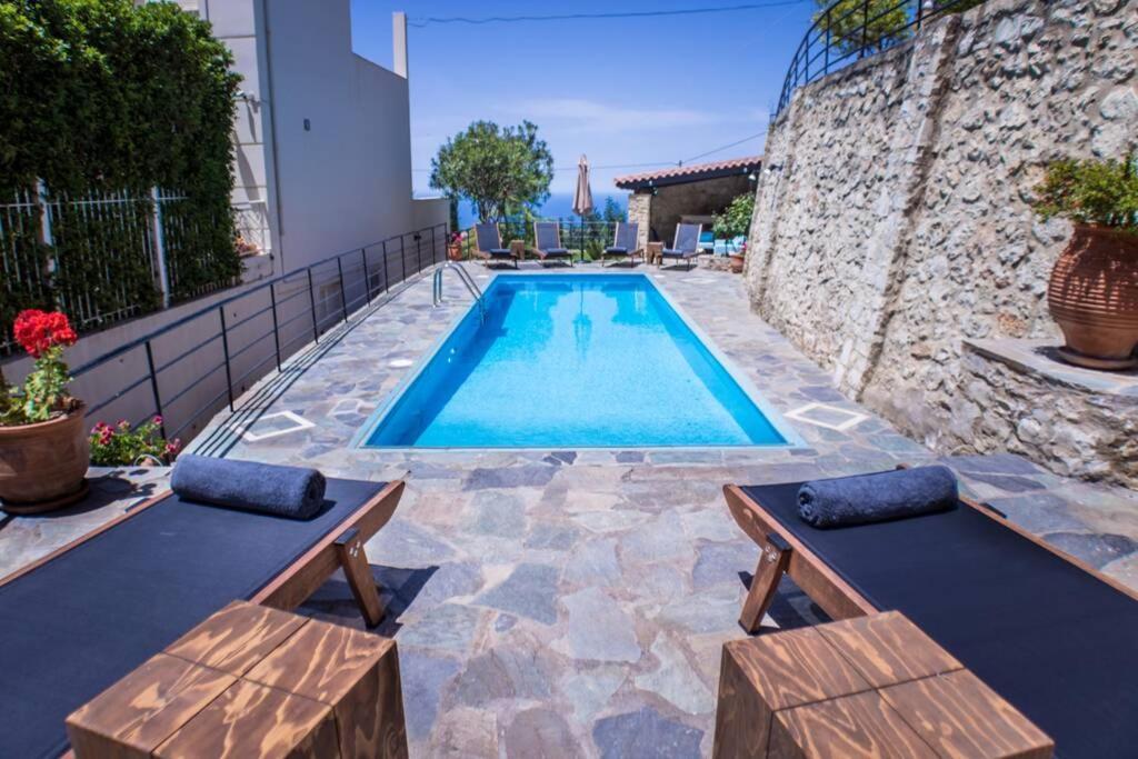 Roussospítion Villa Ventus, 40Sqm Private Pool & Hot Tub! מראה חיצוני תמונה